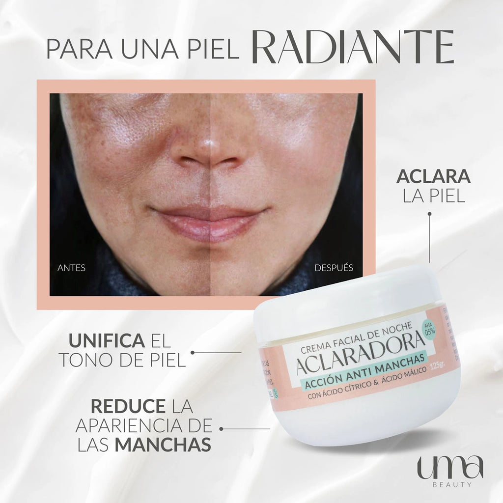 🌻 Crema Aclárante  Original UMA Beatty
