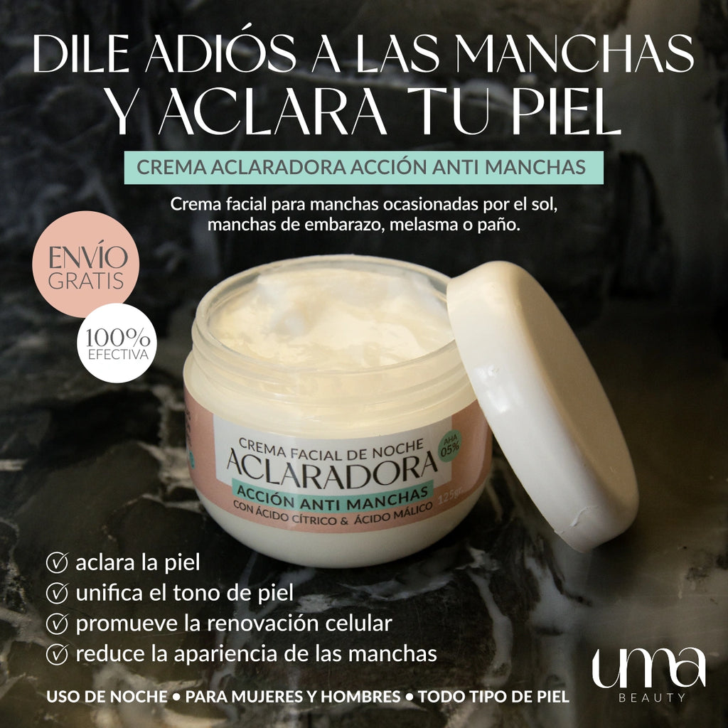 🌻 Crema Aclárante  Original UMA Beatty