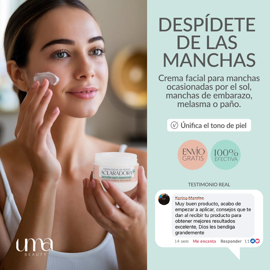 🌻 Crema Aclárante  Original UMA Beatty